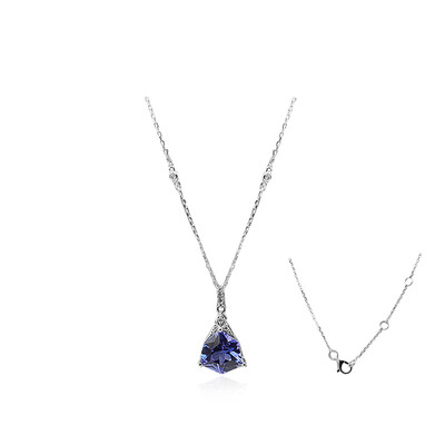 Collana in oro con Tanzanite AAA (CIRARI)