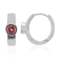 Orecchini in argento con Tormalina Rosa Brasiliana (Pallanova)