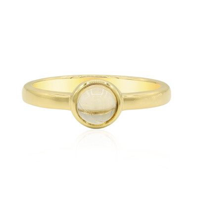 Anello in argento con Citrino