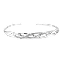 Bracciale in argento con Diamante I3 (I)