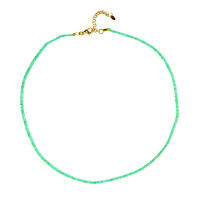 Collana in argento con Smeraldo Russo