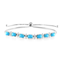 Bracciale in argento con Turchese Sleeping Beauty