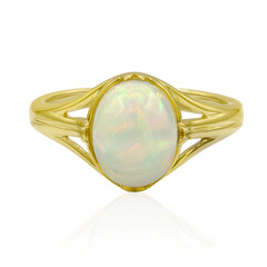 Anello in oro con Opale di Welo AAA (Adela Gold)