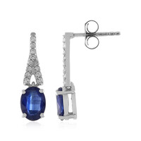 Orecchini in argento con Cianite