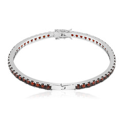 Bracciale in argento con Granato