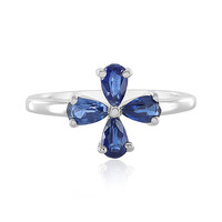 Anello in argento con Cianite