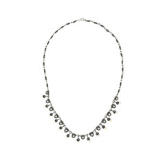 Collana in argento con Perla di Acqua Dolce