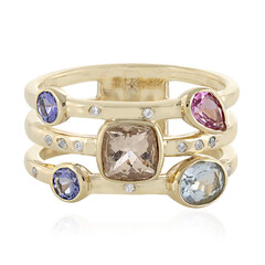 Anello in oro con Morganite (La Revelle)