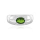 Anello in argento con Diopside Russo
