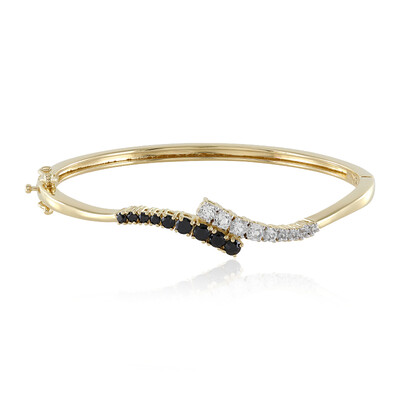 Bracciale in argento con Spinello Nero