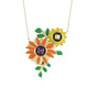 Collana in argento con Citrino