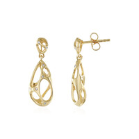 Orecchini in argento con Diamante I2 (J)