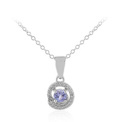 Collana in argento con Tanzanite