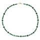 Collana in argento con Ematite Dorata (Riya)