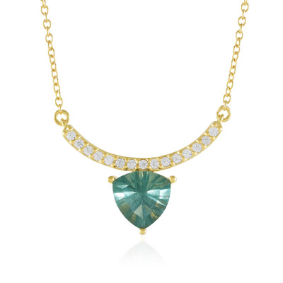 Collana in argento con Fluorite Verde