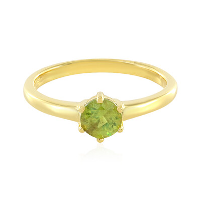 Anello in argento con Sfene