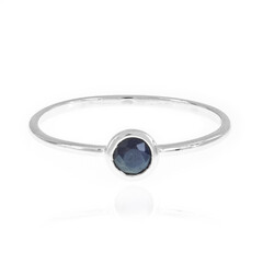 Anello in argento con Zaffiro Blu