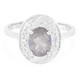 Anello in argento con Labradorite