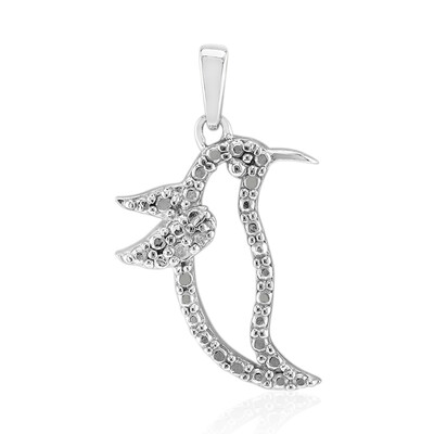 Ciondolo in argento con Diamante I2 (I)