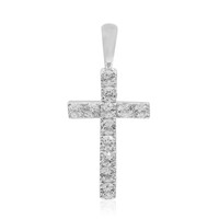 Ciondolo in argento con Topazio Bianco