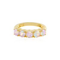 Anello in argento con Opale di Welo