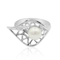 Anello in argento con Perla di Acqua Dolce (TPC)