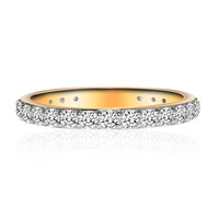 Anello in oro con Diamante IF (D)