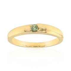 Anello in oro con Demantoide del Madagascar (John Ferry)