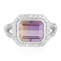 Anello in argento con Ametrina