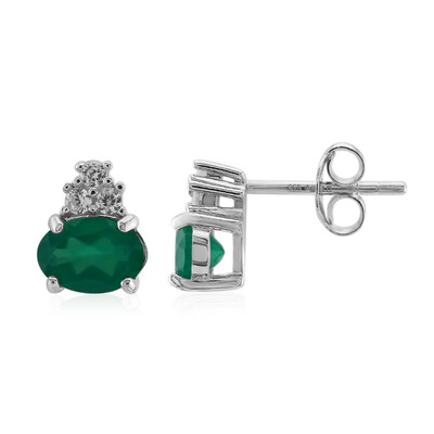 Orecchini in argento con Agata
