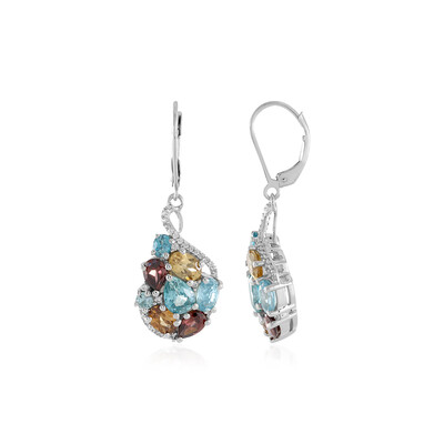 Orecchini in argento con Zircone Ratanakiri