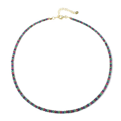Collana in argento con Rubino del Madagascar