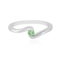 Anello in argento con Tsavorite