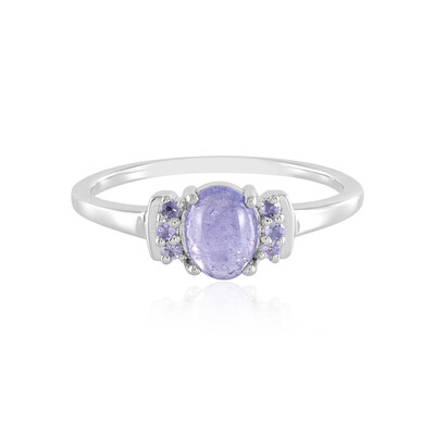 Anello in argento con Tanzanite