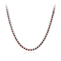 Collana in argento con Granato