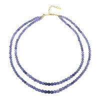 Collana in argento con Tanzanite