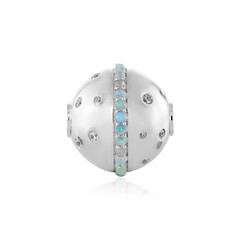 Ciondolo in argento con Opale di Welo