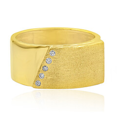 Anello in argento con Diamante I1 (G)