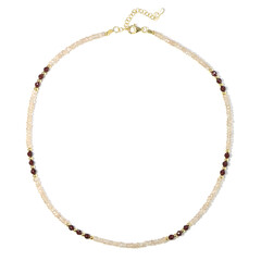Collana in argento con Granato d’India