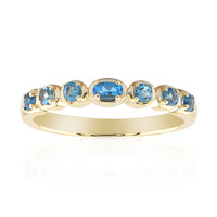 Anello in oro con Haüyne
