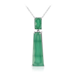 Collana in argento con Agata