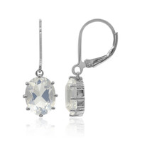 Orecchini in argento con Quarzo Tibetano (Tenner Diniz)