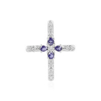 Ciondolo in argento con Iolite
