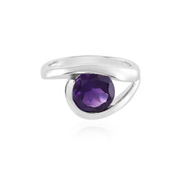 Anello in argento con Ametista