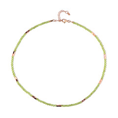 Collana in argento con Peridoto