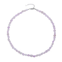 Collana in argento con Kunzite