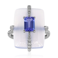 Anello in oro con Tanzanite AAA (CIRARI)
