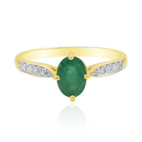 Anello in oro con Smeraldo Zambia (Adela Gold)