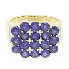 Anello in oro con Zaffiro della Birmania (AMAYANI)