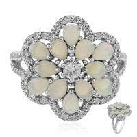 Anello in argento con Opale di Welo